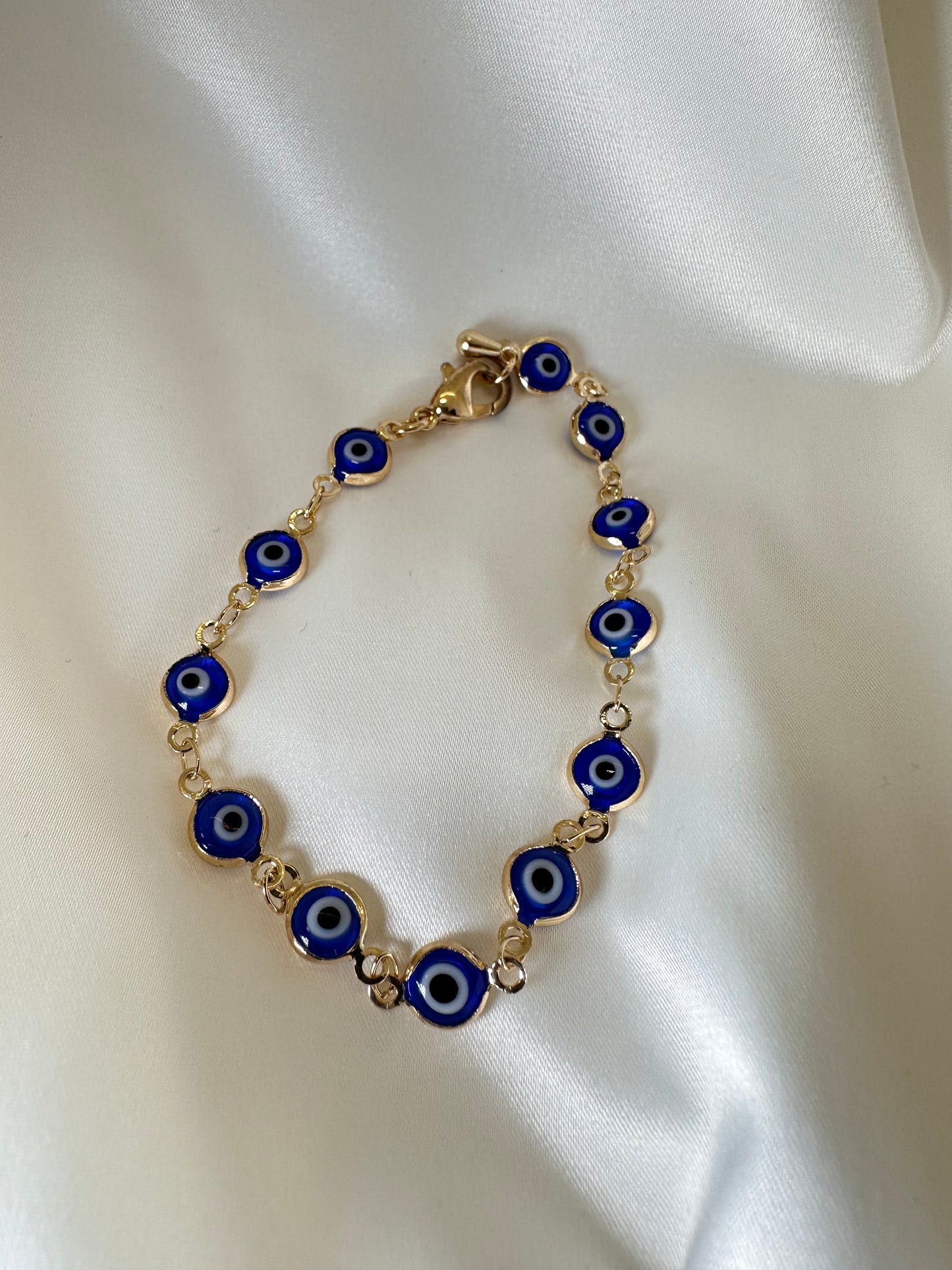 18k Evil Eye protection bracelet