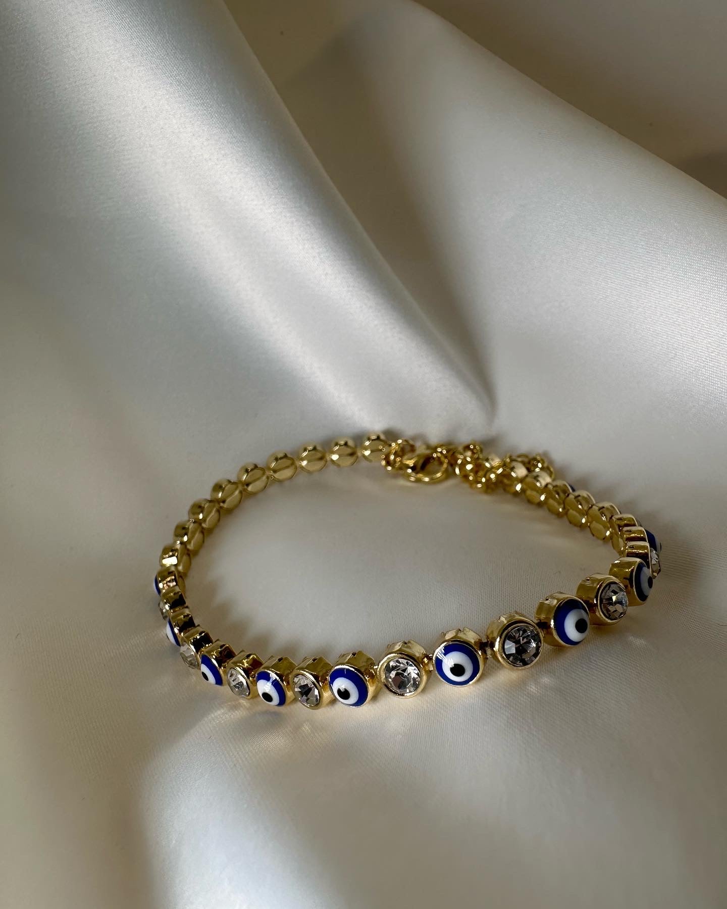 18k Evil Eye bracelet