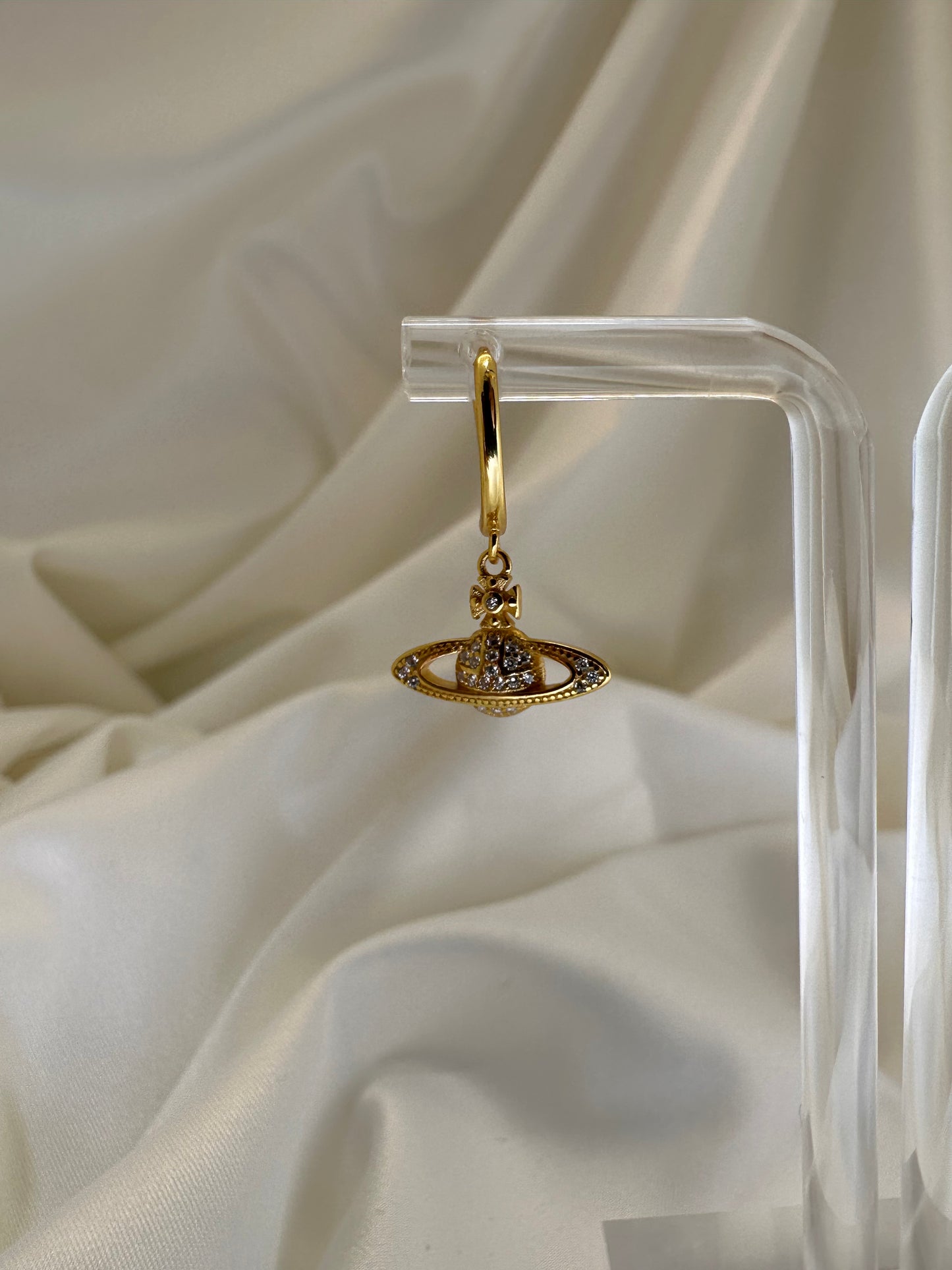 Saturn earrings