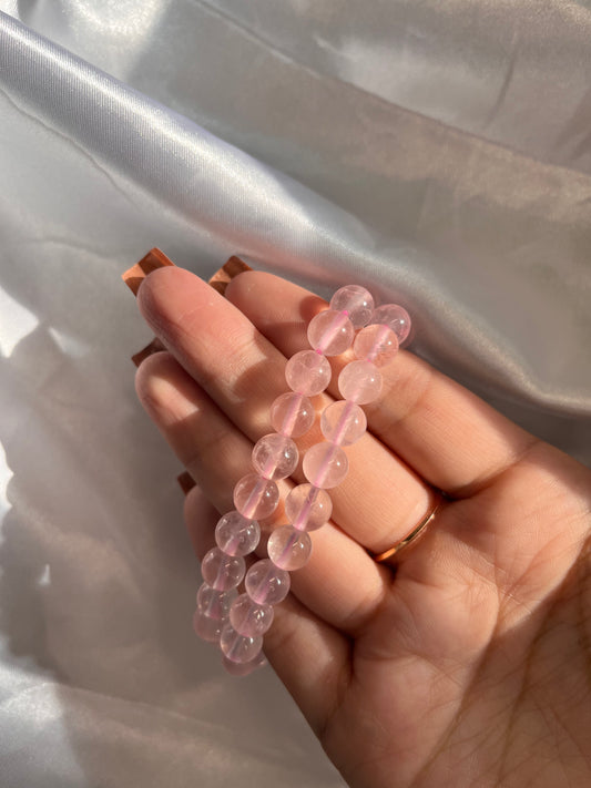 8mm Rose Quartz bracelet