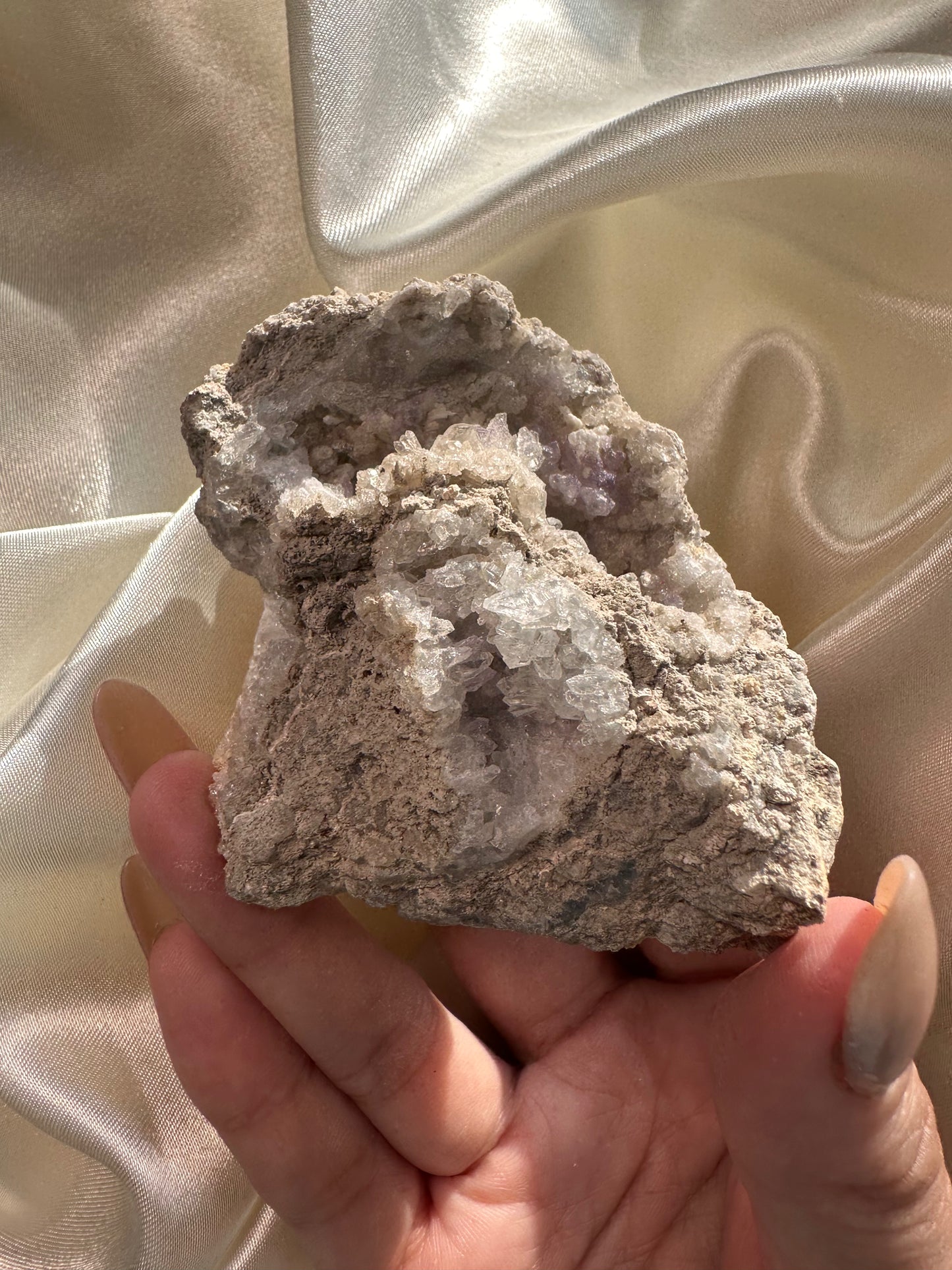 Spirit Flower Geode
