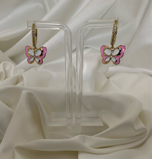 18k Mariposa Earrings